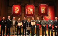 Homenaje a la Policía Nacional.